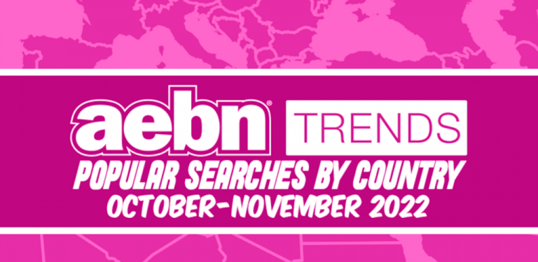AEBN Publishes Popular Searches by Country for October, November