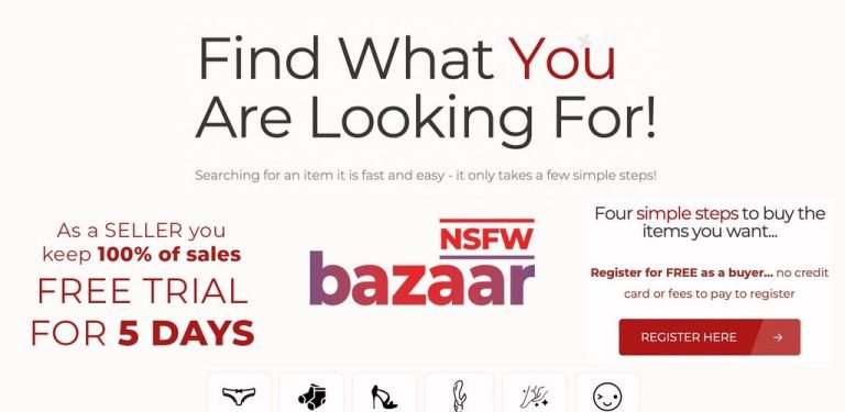 Web Marketplace NSFW Bazaar Launches