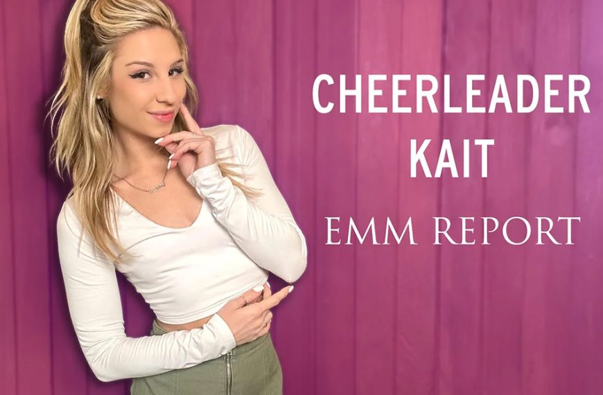 Cheerleader Kait Reflects on AVN Triumph in EMM Report Interview